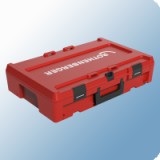 Rothenberger ROCASE 6414 piros bőrönd, 590x390x140 mm, belső rendező nélkül