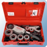 Rothenberger Supertronic 2000 elektromos menetmetsző készlet 1/2"-3/4"-1"-1.1/4"-"1.1/2"-2" NPT