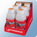 Rothenberger tisztító vegyszer radiátoros rendszerekhez (6 palack/ 1L)