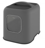 ROTHO BIALA MŰANYAG MACSKA WC, ANTRACIT