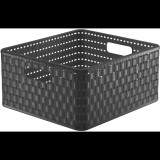 Rotho COUNTRY 14 l, négyszög, antracit (1116808853)