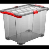 ROTHO Evo tota l box kerekekkel 65 l - átlátszó antracit (1008790000)