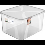 Rotho Lona műanyag tároló doboz 25 liter átlátszó (1047000096) (Rotho1047000096)
