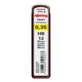 Rotring 0,35mm HB 12db-os nyomósirón betét (NRR0312410)