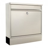 Rottner Hochhaus II Set Inox nemesacél postaláda újságtartóval 380x360x115mm