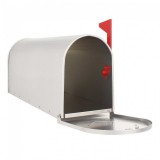 Rottner Mailbox ALU US aluminium postaláda ezüst színben 220x165x480mm