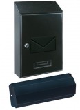 Rottner Torino Set postaláda újságtartóval fekete színben 505x402x95mm