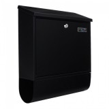 Rottner Villa Spezial Set postaláda újságtartóval fekete színben 415x365x115mm