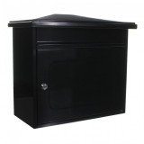 Rottner Wörthersee postaláda fekete színben 350x390x205mm