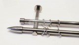 Rouen 2 rudas fém karnis szett - 19 mm (csöndesgyűrűs)