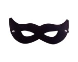 Rouge - valódi bőr nyitott szemmaszk (fekete)