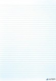 Rovatolt papír, A3, vonalas, VICTORIA PAPER