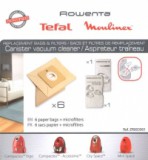 Rowenta Compacteo / Mini-Space Papír Porzsák 6 db + 2 db Filter ZR003901