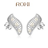 ROXI FALEVÉL FÜLBEVALÓ 18 KARÁTOS ARANY BEVONATTAL