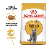 Royal Canin British Shorthair Adult - Brit rövidszőrű felnőtt macska száraz táp 2 kg