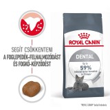 Royal Canin Dental Care - száraz táp felnőtt macskák részére a fogkőképződés csökkentéséért 8 kg