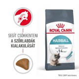 Royal Canin Hairball Care - száraz táp felnőtt macskák részére a szőrlabdák könnyebb eltávozásáért 400 g