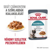 Royal Canin Hairball Care - szószos nedves táp felnőtt macskák részére a szőrlabdák könnyebb eltávozásáért 12 x 85 g