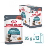 Royal Canin Hairball Care - Szószos nedves táp felnőtt macskák részére a szőrlabdák könnyebb eltávozásáért (24 x 85 g) 2.04kg