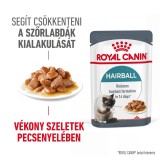 Royal Canin Hairball Care - szószos nedves táp felnőtt macskák részére a szőrlabdák könnyebb eltávozásáért 85 g