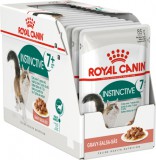 Royal Canin Instinctive 7+ Gravy - Idősödő macska szószos nedves táp (24 x 85 g) 2.04kg