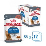 Royal Canin Light Weight Care - Szószos nedves táp felnőtt macskák részére az ideális testsúly eléréséért (24 x 85 g) 2.04kg