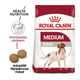 Royal Canin Medium Adult - közepes testű felnőtt kutya száraz táp 15 kg