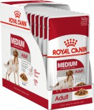 Royal Canin Medium Adult - Nedves táp közepes testű felnőtt kutya részére (10 x 140 g) 1.4kg