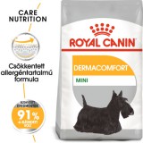 Royal Canin Mini Dermacomfort - Száraz táp bőrirritációra hajlamos, kistestű felnőtt kutyák részére 3kg
