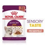 Royal Canin Sensory Taste Gravy - Szószos felnőtt macska nedves táp fokozott íz élménnyel (48 x 85 g) 4.08kg