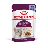 Royal Canin Sensory Taste - zselés nedves táp felnőtt macskák részére 12 x 85 g