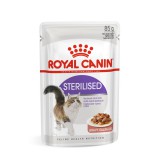 Royal Canin Sterilised Gravy - ivartalanított felnőtt macska szószos nedves táp 12 x 85 g