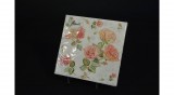 Rózsás papírszalvéta 33x33cm 20db