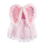 Rózsaszín angyal jelmez kislányoknak