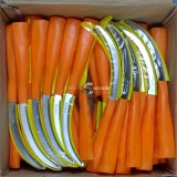 Rozsdamentes acél fogazott pengéjű bozótvágó műanyag nyéllel