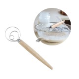 Rozsdamentes acél tészta habverő