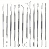 Rozsdamentes acélból készült szobrászati és faragó szerszámkészlet