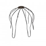 Rozsdamentes fém lombfogó kosár