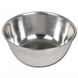 Rozsdamentes mély kerek tál 1940 ml