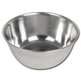 Rozsdamentes mély kerek tál 1940 ml