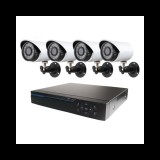 rpr 4 kamerás AHD biztonsági megfigyelő kamerarendszer, 2 MP 