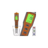 rpr Digitális vízminőség tesztelő LED kijelzővel, pH és hőmérséklet mérés, vízálló házzal, elemes működés, automatikus kikapcsolással