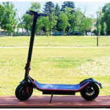 rpr E-scooter elektromos roller, összecsukható, rugós felfüggesztéssel és tárcsafékkel felszerelt felnőtt roller, fekete