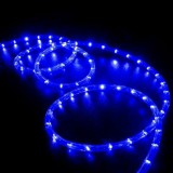 rpr Kültéri LED fénykábel, kék, 8 programos, 10 méter