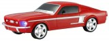 rpr WSTER 1967-es Ford Mustang fastback formájú Bluetooth hangszóró, USB port, TF kártyahely, piros