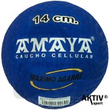 Rücskös gumilabda Amaya 14 cm kék
