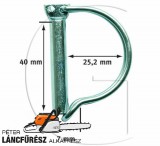 Rugos biztosito kor 5db, csap 7mm, hossz 51mm