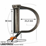 Rugos biztosito kor 5db csap 8mm L=38mm