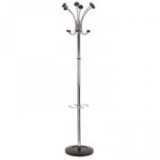 Ruhafogas, fém váz, műanyag gombokkal, ALBA "Chromy", króm