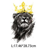 Ruhára vasalható matrica #oroszlán